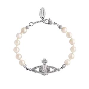 [Live-Docking] Western Queen Mother Shanwei Imitationsperlen-Armband mit Galvanisierung für Damen, Kreuz-Saturn-Design, Fabrik-Großhandel - Product Image 6