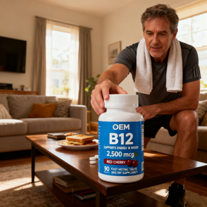 Produttori OEM Vendono Direttamente Integratori Alimentari di Vitamina <span class=keywords><strong>B12</strong></span> in Compresse con Marchio Proprio e Gusti Personalizzabili - Product Image 5