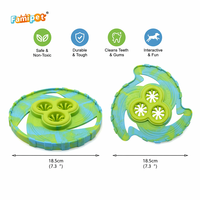 Famipet Fabricant Grossiste Nouveau Jouet à Mâcher pour Animaux de Compagnie en TPR Durable, Design Disque Volant, Jouets Interactifs pour Chiens
