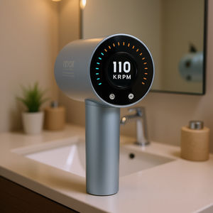 Sèche-cheveux à moteur sans balais haute vitesse DB 110 000 tr/min avec 200 millions d'ions négatifs, 3 vitesses, écran LCD, accessoire diffuseur - Product Image 2