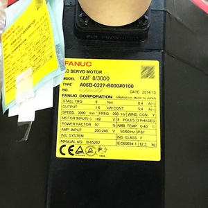 A06B-0227-B000 Accesorios del Sistema FANUC, Motor Original Nuevo de Acero Inoxidable para Automatización Industrial, Garantía de un Año - Product Image 5