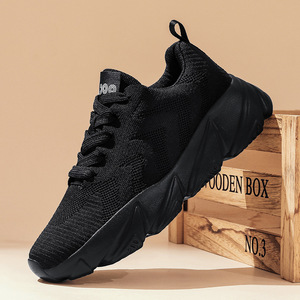 Zapatillas Casuales Ligeras y Transpirables para Hombre y Mujer 2025, con Malla de PU, Cordones Delanteros, Diseño de Color Sólido para Otoño - Product Image 6