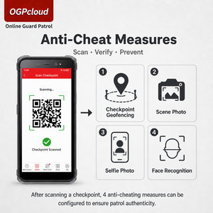 Terminal portable robuste A13 avec application OGPonline Patrol pour les rondes de sécurité - Product Image 4