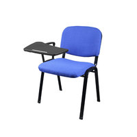 Chaise de formation pour étudiants avec bloc-notes pour salle de réunion salle de classe école chaise de bureau et ensemble de table en gros