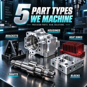 High Speed 4 Axis Advanced CNC Milling Manufacturing Parts with Quality Materials and Machined Components Inspection Services - Product Image 1