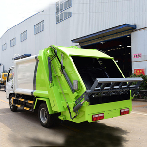 Camion compacteur municipal 6 tonnes à chargement arrière pour l'élimination des déchets à vendre - Product Image 1