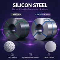 Kumparan Baja Silikon Magnetik Lunak Presisi Tinggi 0,23mm untuk Inti Sensor Arus Bahan Baja Listrik
