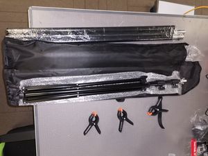 Soporte de trípode fácil y portátil, sistema de soporte ajustable para fotografía, estudio fotográfico, telón de muselina no tejida, 2x3m - Product Image 4