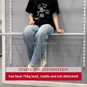 Küçük depolama için Modern beyaz duvara monte raflar fabrika özelleştirilebilir yatak odası mobilyası Metal MDF kapı katlanabilir DIY 1.2M - Product Image 5