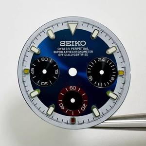 Reloj de Lujo con Movimiento de Cuarzo VK63, Nuevo Cronógrafo de Metal Verde con Tres Esferas y Esfera de 29.8MM, Accesorios de Lujo para Relojes - Product Image 3
