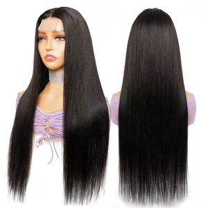 Peluca al por mayor con cierre <span class=keywords><strong>de</strong></span> encaje HD 2x6, <span class=keywords><strong>cabello</strong></span> humano virgen vietnamita/peruano, densidad del 250%, sin pegamento, onda corporal - Product Image 3