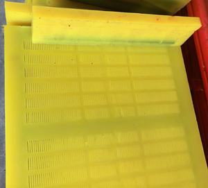 खदान रॉक प्रसंस्करण आयताकार आकार के लिए उच्च गुणवत्ता वाले पॉलीयूरेथेन कंपन स्क्रीन - Product Image 3