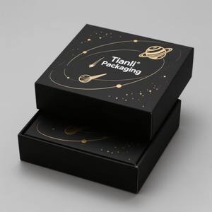 Caja de comida de Impresión digital personalizada al por mayor caja de chocolate con tema de planeta caja magnética con inserto de plástico y cubierta de papel - Product Image 6