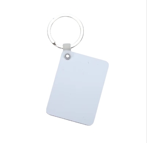 Porte-clés de voiture à <span class=keywords><strong>gravure</strong></span> <span class=keywords><strong>sur</strong></span> un côté à la mode pour la décoration porte-clés de Sublimation vierge MDF - Product Image 1