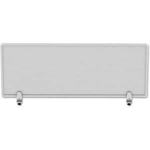 Panneau de séparation en polycarbonate Alera ALE 47w X 18h, cloisons de bureau argentées - Product Image 2