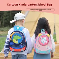 Nouveau sac à dos en Nylon pour enfants imprimé dessin animé étanche léger à la mode maternelle sac d'école polyvalent mignon bébé