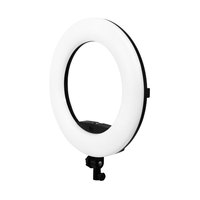Anneau lumineux demi-lune 2025, couleur 18 pouces 48W pour le maquillage et la vie quotidienne