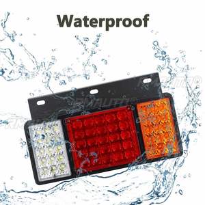 2 Luces Traseras LED de 24V para Camión, Remolque, Freno, Direccional, para Kamaz, Caravanas, Autobús, Tractor, Camión - Product Image 2