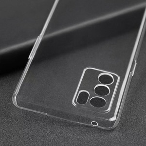 Funda de teléfono móvil <span class=keywords><strong>para</strong></span> <span class=keywords><strong>OPPO</strong></span> <span class=keywords><strong>Reno</strong></span> <span class=keywords><strong>6</strong></span> Pro <span class=keywords><strong>5G</strong></span>, transparente, TPU, suave, a prueba de golpes, accesorios - Product Image 2