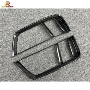 Rejillas de Ventilación Traseras Decorativas de Fibra de Carbono Seca para Audi R8 2016-2018, Rejilla de Ventilación de Aire Trasera de Carbono, Accesorios para Automóviles - Product Image 2