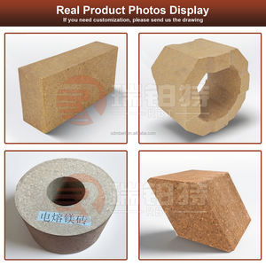 Ladrillo Refractario de Alta Pureza de 1700 Grados, Ladrillo de Magnesia, Ladrillos de Magnesita para Revestimiento de Hornos - Product Image 3