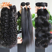 Vente en gros de paquets de cheveux humains vierges brésiliens bruts de qualité 10A cheveux vierges de vison afro style vague aligné sur les cuticules