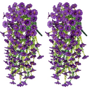 Vigne artificielle If Enthalpy Morning Glory de 60 cm, fleur en soie suspendue pour la décoration de la maison, des mariages et de l'extérieur - Product Image 2