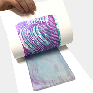 Plaque d'impression pour presse à <span class=keywords><strong>gel</strong></span> Gelli de taille A3/A4/A5 Plaques de <span class=keywords><strong>gel</strong></span> réutilisables pour l'impression d'art, la fabrication de cartes, le <span class=keywords><strong>scrapbooking</strong></span> et la journalisation - Product Image 3