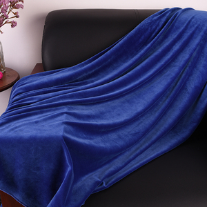 Bán Buôn Tùy Chỉnh 100% Polyester Sợi Nhỏ Flannel Vải Siêu Mềm Warp Dệt Kim Giường Chăn Chống-Tĩnh Tùy Chỉnh Kích Thước Cho Cô Gái - Product Image 1