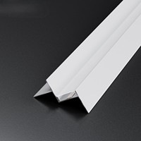 Service de découpe de profilés LED CREATEKING en alliage d'aluminium de la série 6000, forme carrée, pour plafond à joint invisible, personnalisable