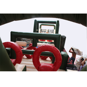 <span class=keywords><strong>Course</strong></span> d'obstacles gonflable géant de 80 pieds pour adultes et enfants, jeu de sport, botte de <span class=keywords><strong>camp</strong></span>, défi - Product Image 5