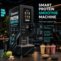 Fabricant de distributeurs automatiques de smoothies, distributeur automatique de smoothies protéinés avec mélange personnalisé et contrôle précis des portions