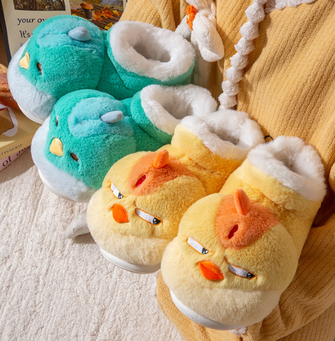 Catálogo de fabricantes de pantuflas con forma de patas de pájaro