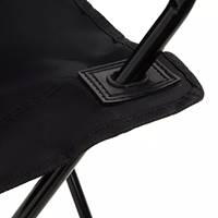 Vente en gros de chaise de camping pliante portable 600D Oxford Beach Fishing Picnic Furniture Chaise de camping Fauteuil ultraléger pour l'extérieur