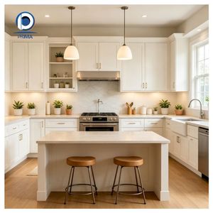 Gabinetes de Cocina <span class=keywords><strong>Prima</strong></span> de Madera Maciza de Roble Blanco, Ecológicos, Naturales, con Encimera de Piedra - Product Image 6