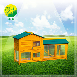 Wooden outdoor indoor rabbit hutch rabbit Cage pet outdoor rabbit hutch - Product Image 2