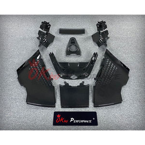 Ensemble de couvercles de compartiment moteur en fibre de carbone sèche sur mesure pour Ferrari SF90 Stradale, disponible en entrepôt SF90 - Product Image 4