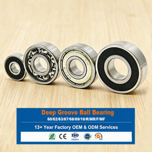 免费送货轴承供应商 深沟球轴承 高速 28000 转/分钟 手持式鼓风机轴承 6202 - Product Image 1