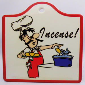 Sous-verre en céramique fantaisie Quanzhou, motif paysage floral, tapis de cuisine antidérapant, nettoyage facile, design personnalisé TTHC14060001 - Product Image 4