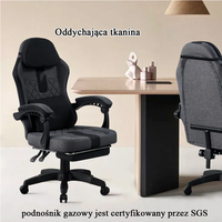 Chaise de jeu personnalisée d'usine, chaise d'ordinateur de course économique avec accoudoirs articulés en cuir PU et base en acier pour salles de jeux à domicile