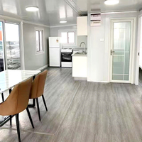 Kits de maisons capsules préfabriquées conteneurs solaires pliables Tiny Casa Cubica de 30 pieds pour la vente aux États-Unis