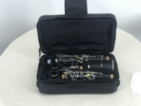 Wholesale Aiersi Brand Woodwind Instrument Black 17 Keys BB Toner Clarinet in Stock with Clarinet case