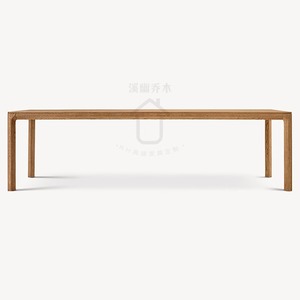 Mesa de comedor de madera maciza vintage americana RH mesa de tablero grande de roble antiguo vintage mesa de comedor rectangular antigua francesa personalizada - Product Image 1