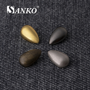 SANKO, logotipo personalizado, prendas de vestir, vaqueros, <span class=keywords><strong>remaches</strong></span> de aleación de Zinc, extremo cerrado, sin níquel, lavable, Retro, Denim, vástago chapado personalizado - Product Image 1