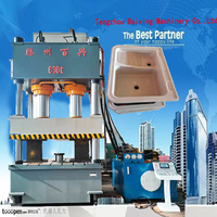 Machine de pressage d'évier à quartz Machine hydraulique BMC/SMC avec quatre colonnes pour le pressage à chaud PLC et composants de noyau d'engrenage