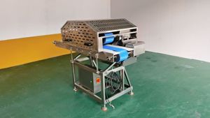 Máquina cortadora de carne fresca totalmente automática con cuchilla de acero inoxidable y grosor ajustable para cerdo, cordero, ternera, pechuga de pollo - Product Image 2