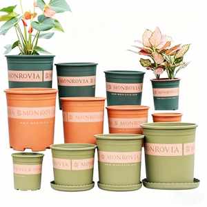 <span class=keywords><strong>Pot</strong></span> de fleurs <span class=keywords><strong>en</strong></span> plastique épais durable, plusieurs tailles, logo personnalisé imprimé, pour <span class=keywords><strong>plantes</strong></span> succulentes, balcon extérieur, vente chaude - Product Image 2