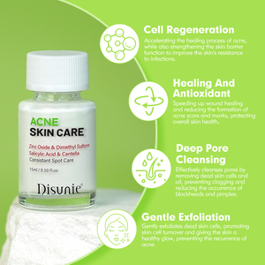 Sérum <span class=keywords><strong>de</strong></span> soin <span class=keywords><strong>de</strong></span> la peau pour les taches d'acné avec Centella Asiatica Sérum exfoliant pour le <span class=keywords><strong>visage</strong></span> nettoyant en profondeur pour les cicatrices d'acné - Product Image 3