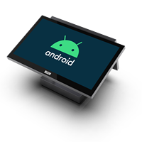 Equipo de cajero android para supermercado, terminal pos programable de escritorio, sistema pos todo en uno