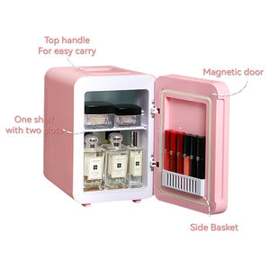 Mini réfrigérateur personnalisé chaud et froid hôtel d'occasion 4l <span class=keywords><strong>prix</strong></span> réfrigérateur cosmétique 12v 110v - Product Image 5
